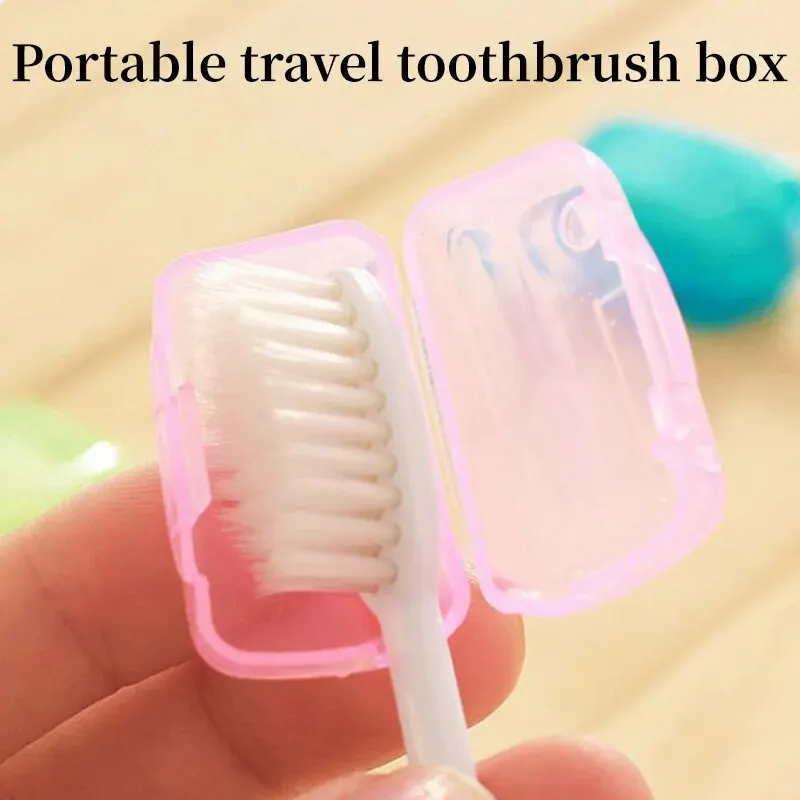 Toothbrush Cover 5pcs Portable Toothbrush Cover Travel Portable Toothbrush Protection Case Outdoor Dustproof