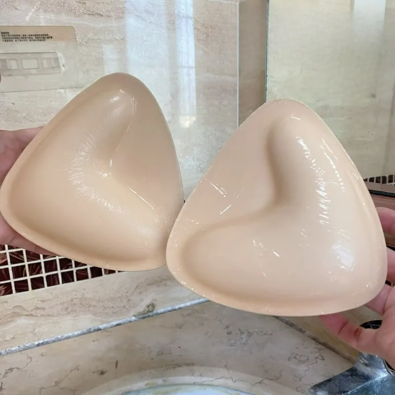 Thicken Chest Push Up Sticky Bra Double Sided Women Swimsuit Bikini Removeable Silicone Self-adhesive Cup Enhancer Chest Pad