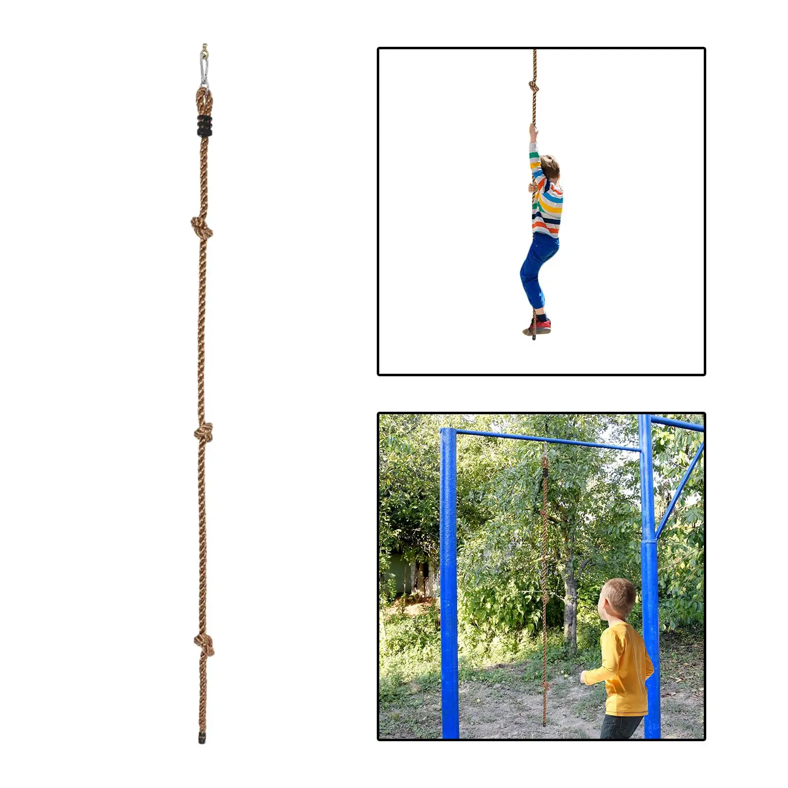 Heavy Duty Climbing Rope Swing Kids Play Toy for Climbing Playground Jungle  - AliExpress