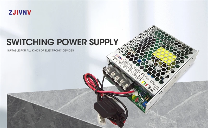 100W UPS Uninterruptible power supply smps Switching Power Supply AC to DC 13.8V 27.6V 2A/1A for Charge PSC-100-12 PSC-100-24