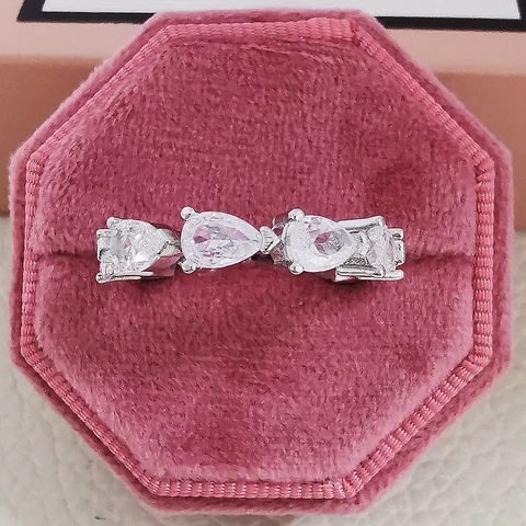 Wedding Band Eternity Ring For Women Big Gift For Ladies Love Wholesale Lots Bulk Jewelry R5578
