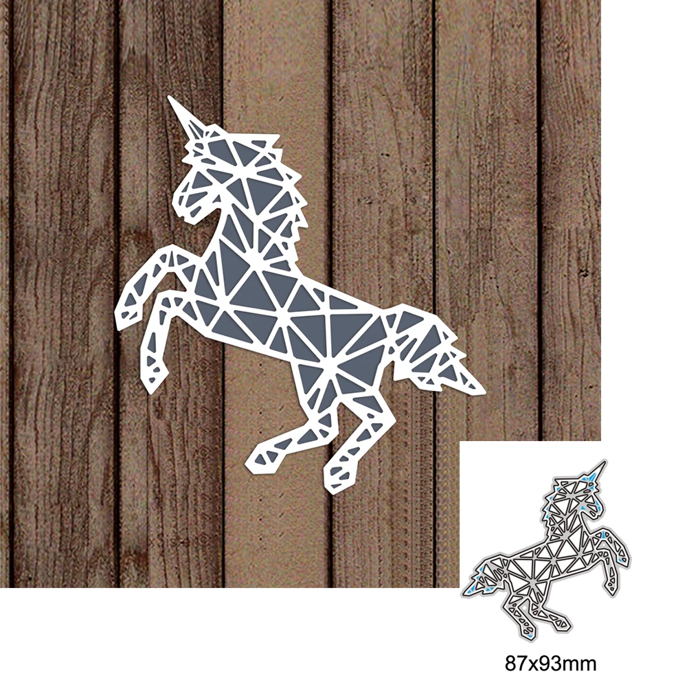 

Beautiful Unicorn Metal Cutting Dies For DIY Scrapbooking Cutting Die Paper Cards Embossed Decorative Craft Die Cut New Arrival