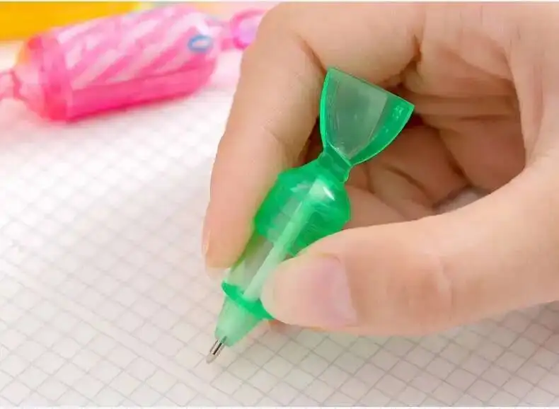 1 Stück Lytwt's niedlichen kawaii farbigen Süßigkeiten Briefpapier kreative Kugelschreiber Büro Schule liefert lustige schöne Stifte – Detail 12