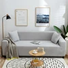 Solid Color All Season Universal Sofa Cover, Nordic Fashion Knitted Elastic All Inclusive Sofa Cover, Dustproof Sofa Pad 6