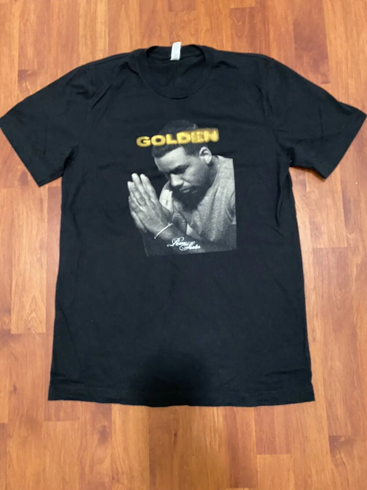 Товары для концертов Ромео Сантоса золотистый маленький аутентичный длинный или короткий рукав