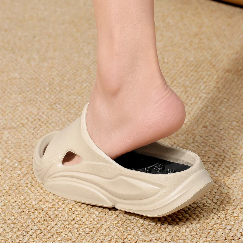 Sommer Herren Massage-Hausschuhe Bequeme Slides Indoor Outdoor Sandalen Strand Neue Herren Freizeitschuhe Männliche Paar-Hausschuhe – Detail 8