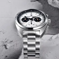 PAGANI DESIGN New Sport Luxury Man watch 100M Waterproof Luminous VK63 Chronograph ARSapphire mirror Stainless steel Watch men 4