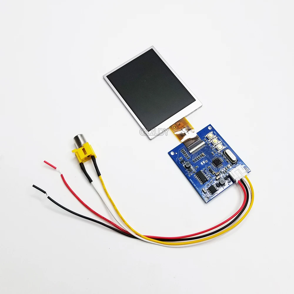2.8 inch lcd display module kit NTSC/PAL automatic switch 960x240 4:3 auto switch RCA AV for doorbell Car Display CCTV Car Video