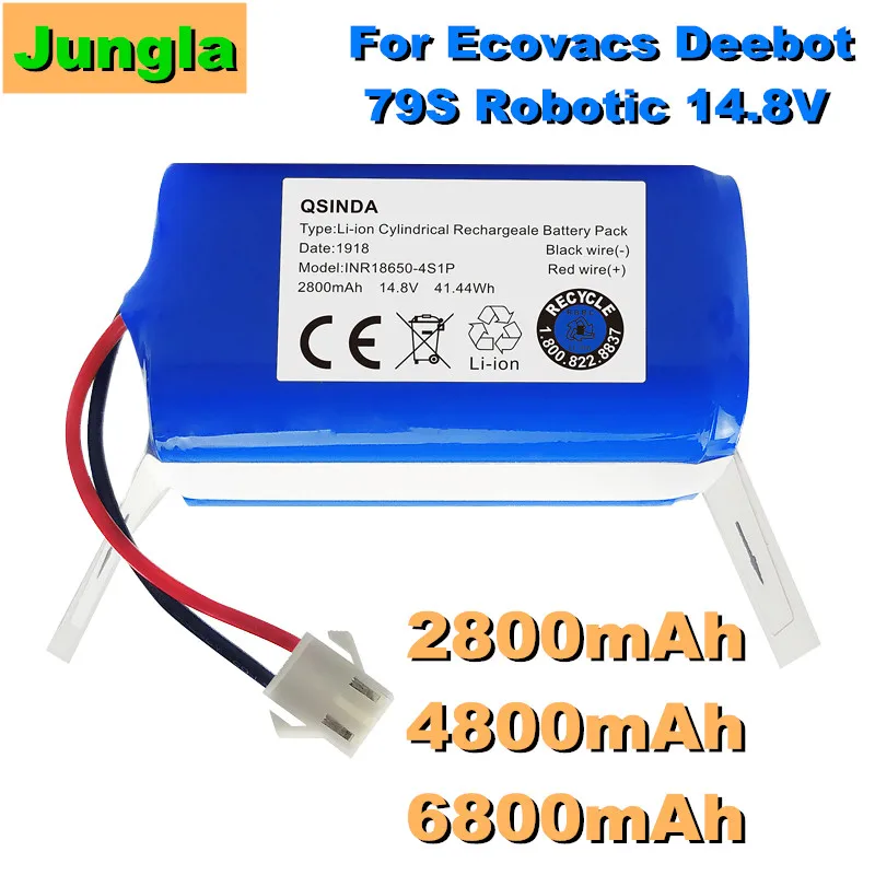 100% Высококачественная 14 8 V 6800mAh аккумулятор для робота-пылесоса Pack Замена chuwi ilife v7