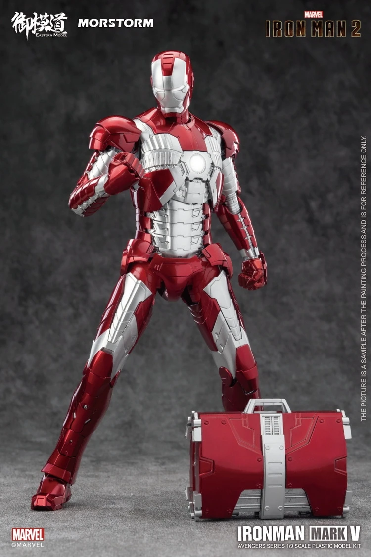 MORSTORM E-model Marvel Iron Man MK5 Deluxe 1/9 Scale Action