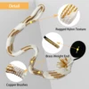 MIDUG 16 Gauge Gun Cleaning Rope Bore Cleaner Snake Barrel Clean Tool for 16 GA Shotgun Hunting Accessories Remington 870 2