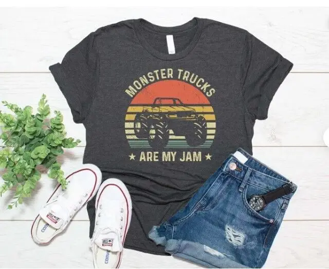 Monster Trucks Sono La Mia Camicia Di Marmellata, Monster Trucks Gift Maniche Lunghe