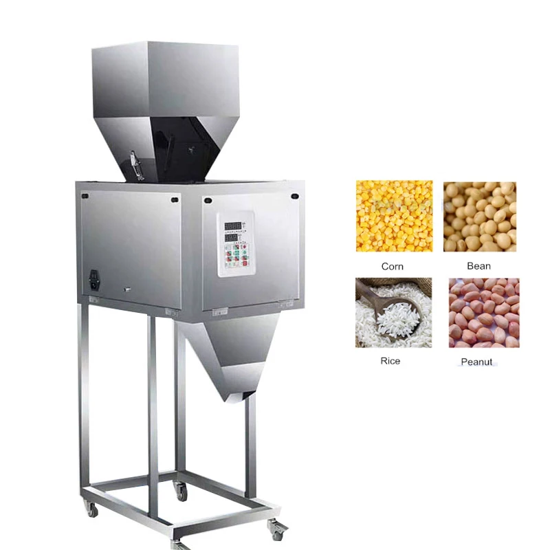 

Granular Powder Filling Machine Tea Dry Powder Flour Sugar Spices Coffee Bag Sachet Particle Weighing Packing Machine 110V 220V