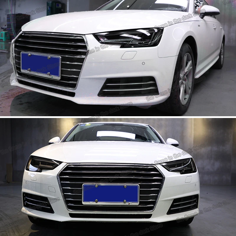 

Автомобильные фары против царапин защитная пленка для audi A4 a5 S4 S5 RS4 RS5 2016 2017 2018 2019 2020 2021 стикеры аксессуары sline