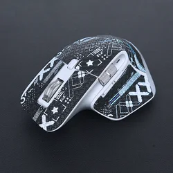 Enhanced Anti-Slip DIY Mouse Skin and Skates Full Set for Enhanced Grip and Precision (BK-XX Stickers)