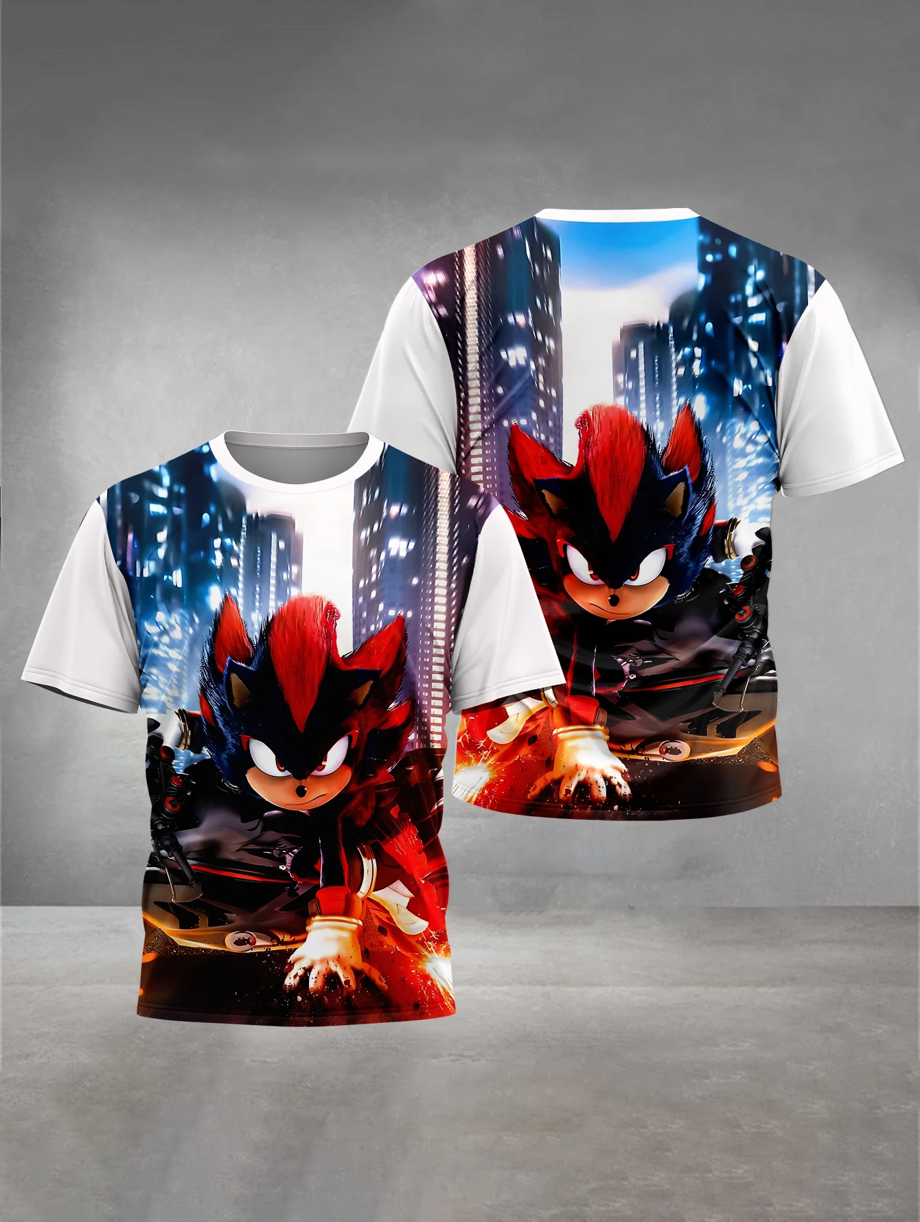 Movie S-Sonics the H-Hedgehog-s 3D Print Baby Clothing Outdoor Clothes for Children Boy Girl Child T-Shirt Top Shirts 2