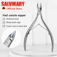 German Steel Nail Cuticle Nipper Manicure Scissors Remove Dead Skin Tool Nails Trimmer