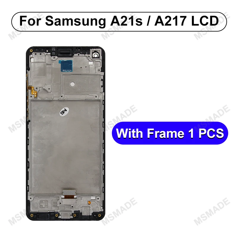 6.5" Original For Samsung Galaxy A21S Display A217F A217 LCD Touch Screen Digitizer Display For Galaxy A21S LCD A217F/DS A217H the best screen for lcd phone black Phone LCDs