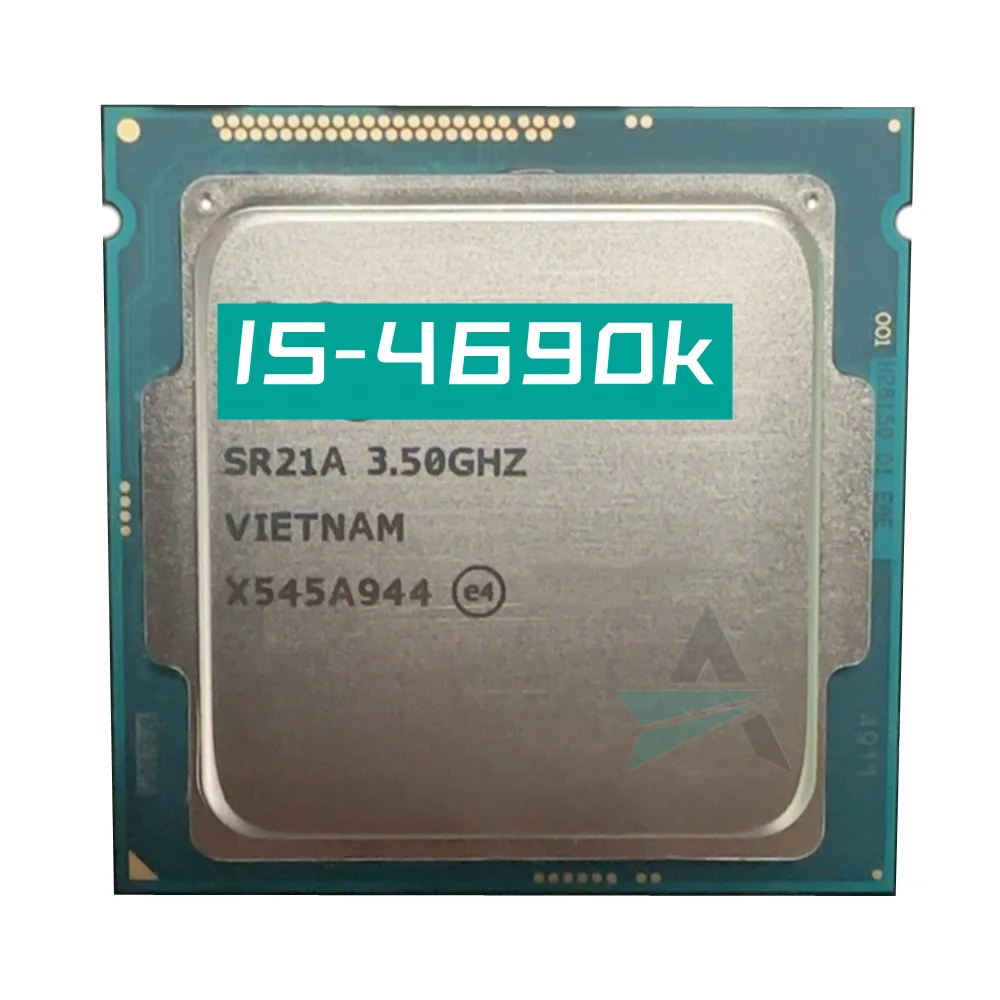 Core I5 4690K 3.5Ghz 6Mb Socket Lga 1150 Processore Cpu Quad-Core Sr21A I5-4690K Spedizione Gratuita