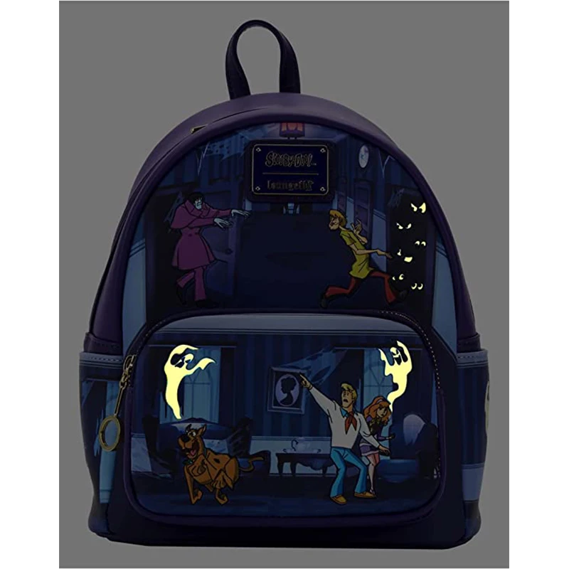 Loungefly Disney Monsters, Inc Cosplay Anime Backpacks Cartoon Boo Mike  Sully PU Leather Women Backpack Girls Mini Kawaii Bags - AliExpress