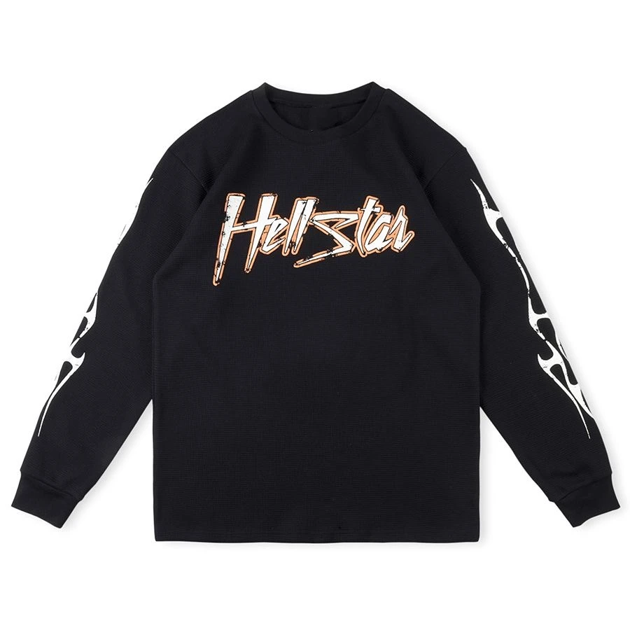 

Women's Men's top Hellstar Sweater Pure Cotton Material Oversized Solid Color Printed pattern Hip-hop