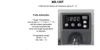 200-240VFully automatic Professional milk steamer with temperature setting/stainless steel milk frother machine WPM  WELHOME PRO 6