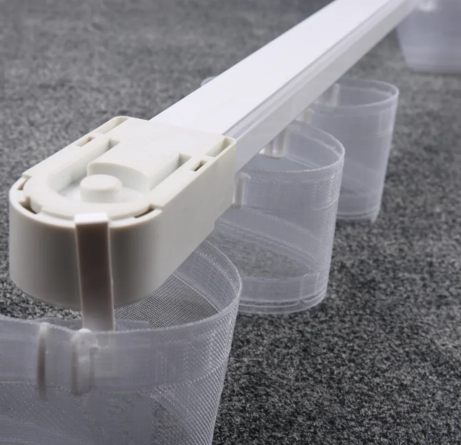 75mm Width Transparent Curtain Heading Pinch Pleat Tape Home Sewing Curtain Accessories S Fold Wave curtain Ribbon curtain accessories
