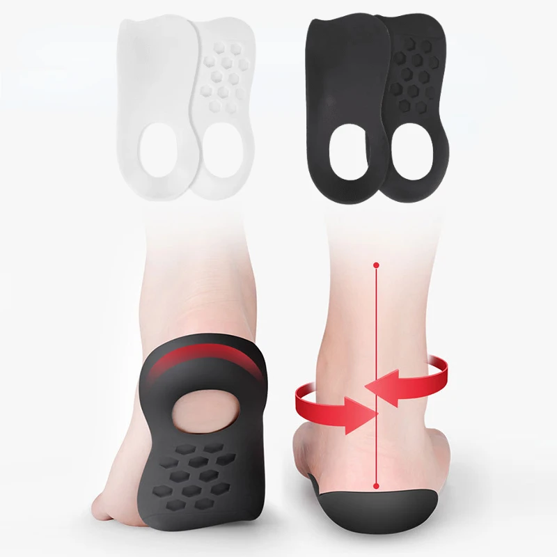 1 pár ortopedické insoles orthotics plochý noha zdraví podrážka blok pro boty vložit oblouk podpora blok pro nohou péče insoles unisex