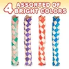 Parrot Bite Soothing Toy Handmade Wooden Finger Cover Colorful Woven Tube Toy Accessories Birdcage Accessories 2