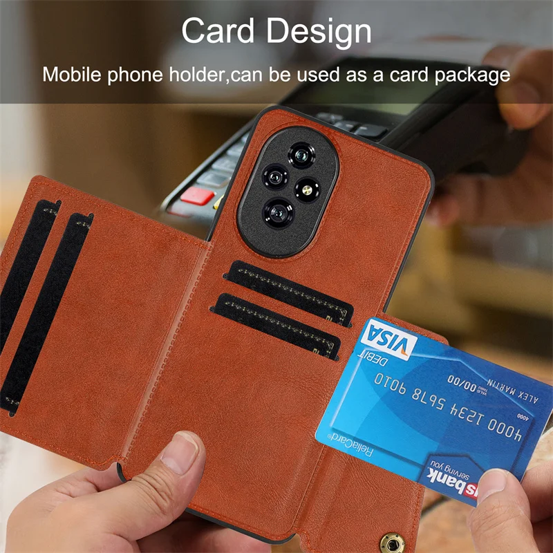 فتحة بطاقة متعددة PU الغطاء الخلفي ل الشرف 20 50 7...