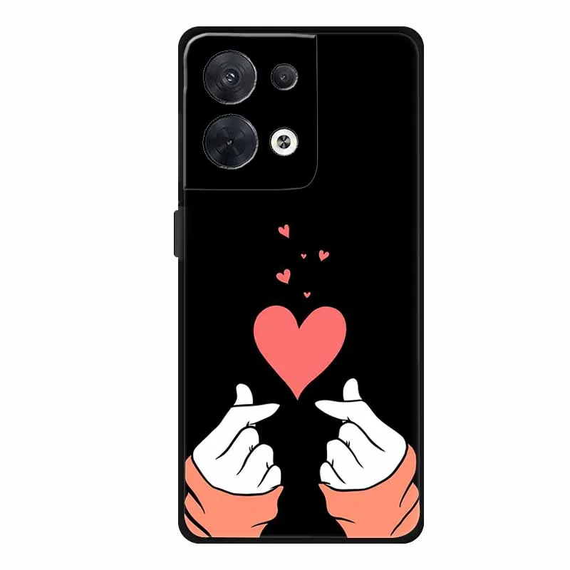 Luxury Soft Silicone Love Back Cover