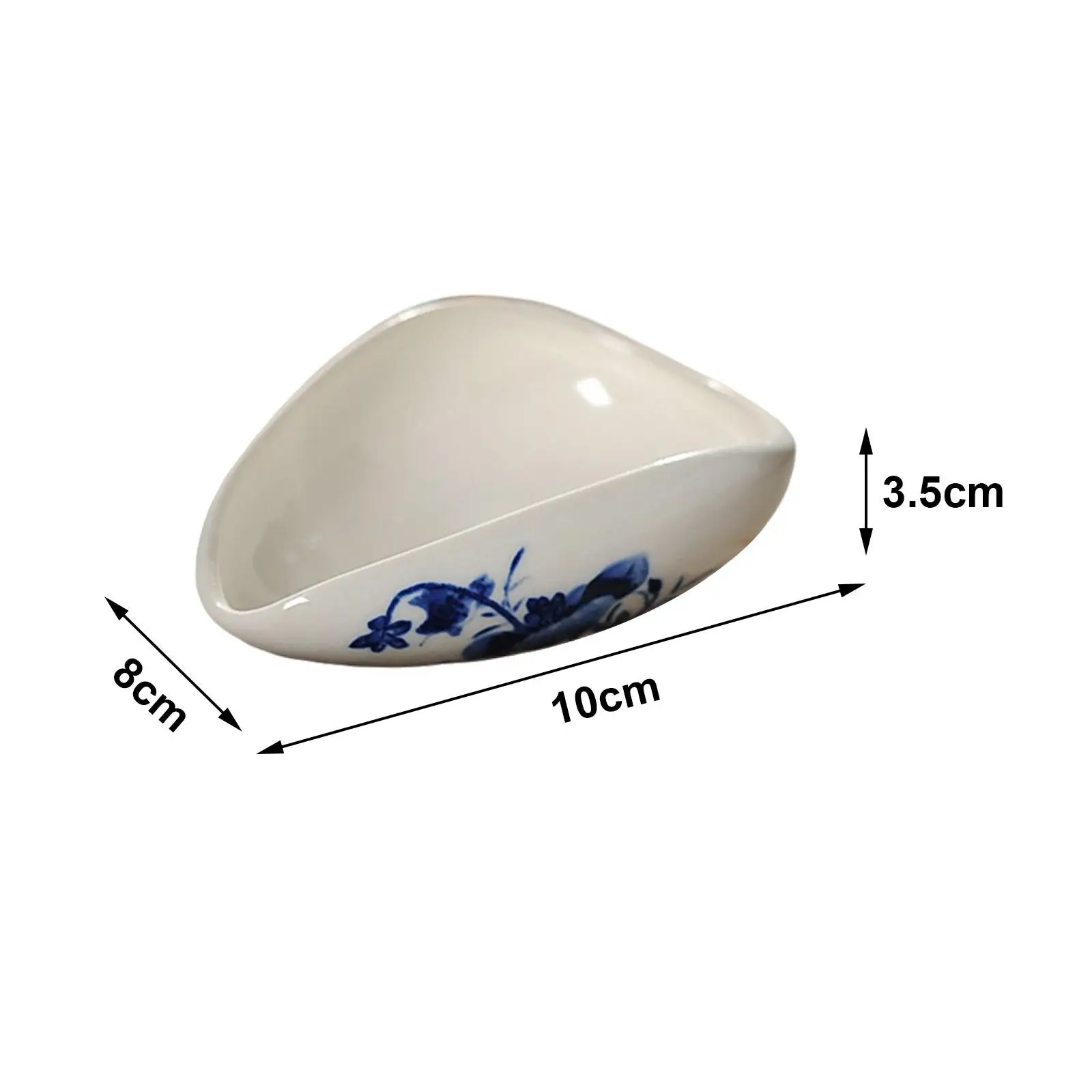 Ceramic Dosing Vessel Nuts Salt Porcelain Spice Portable Single Coffee Tray for Buffet Office Household Hotel Barista Tools