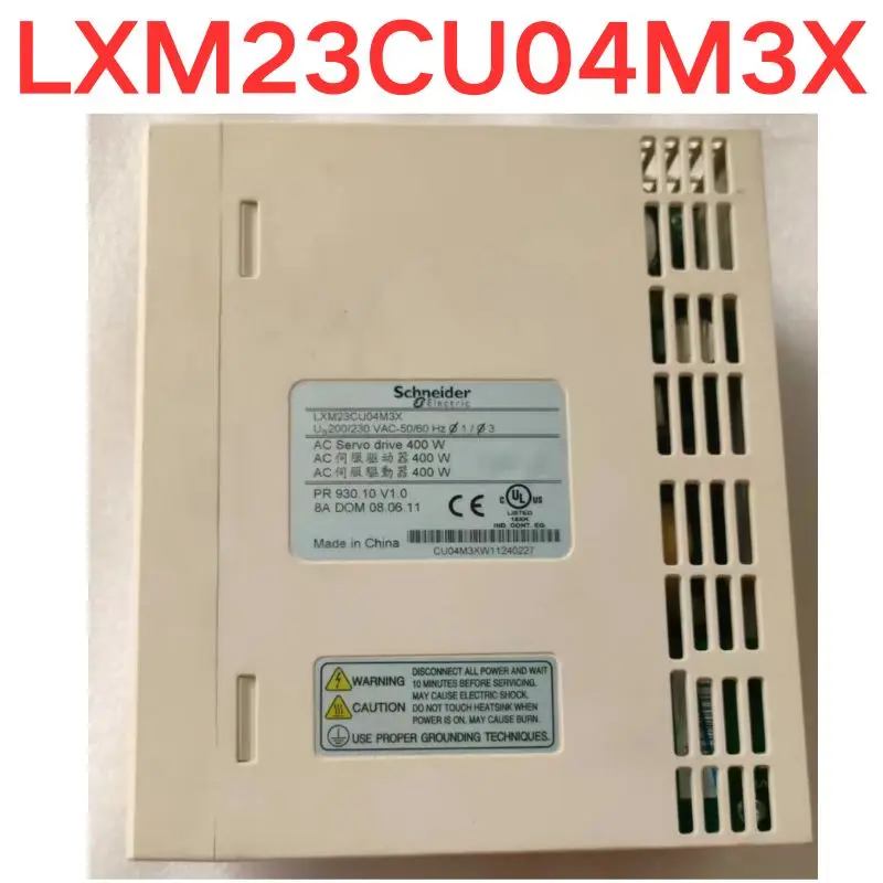 새로운 서보 드라이버, LXM23CU04M3X