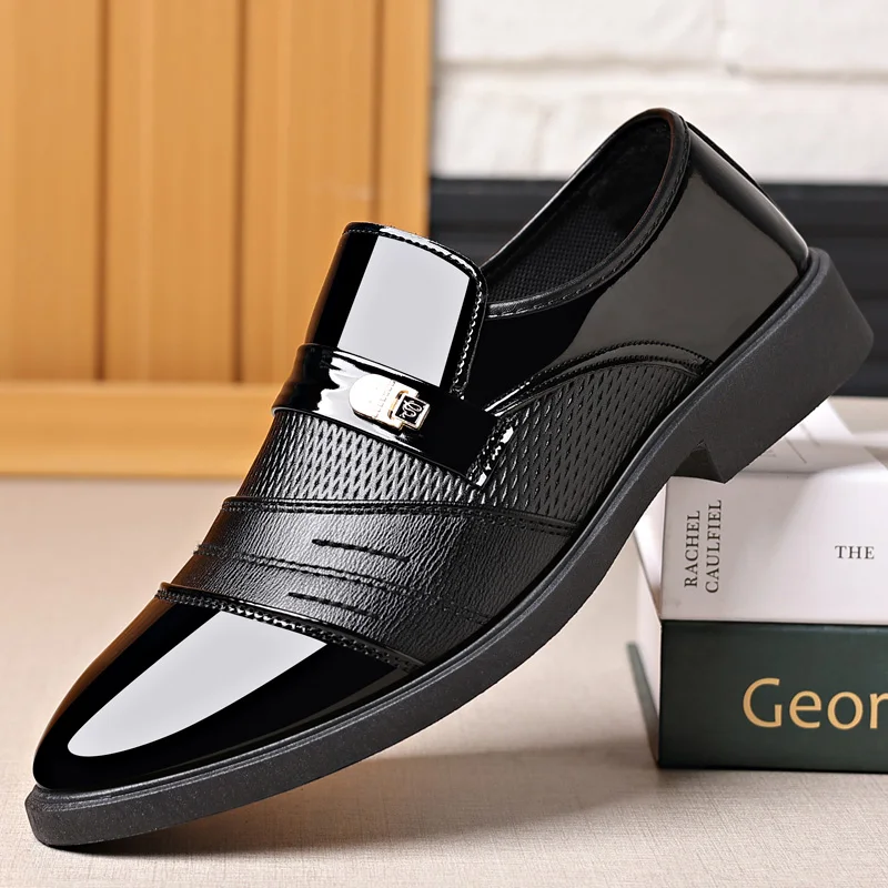 Punk Leder Bootsschuhe Für Herren Freizeit Und Klettern_voghion.com