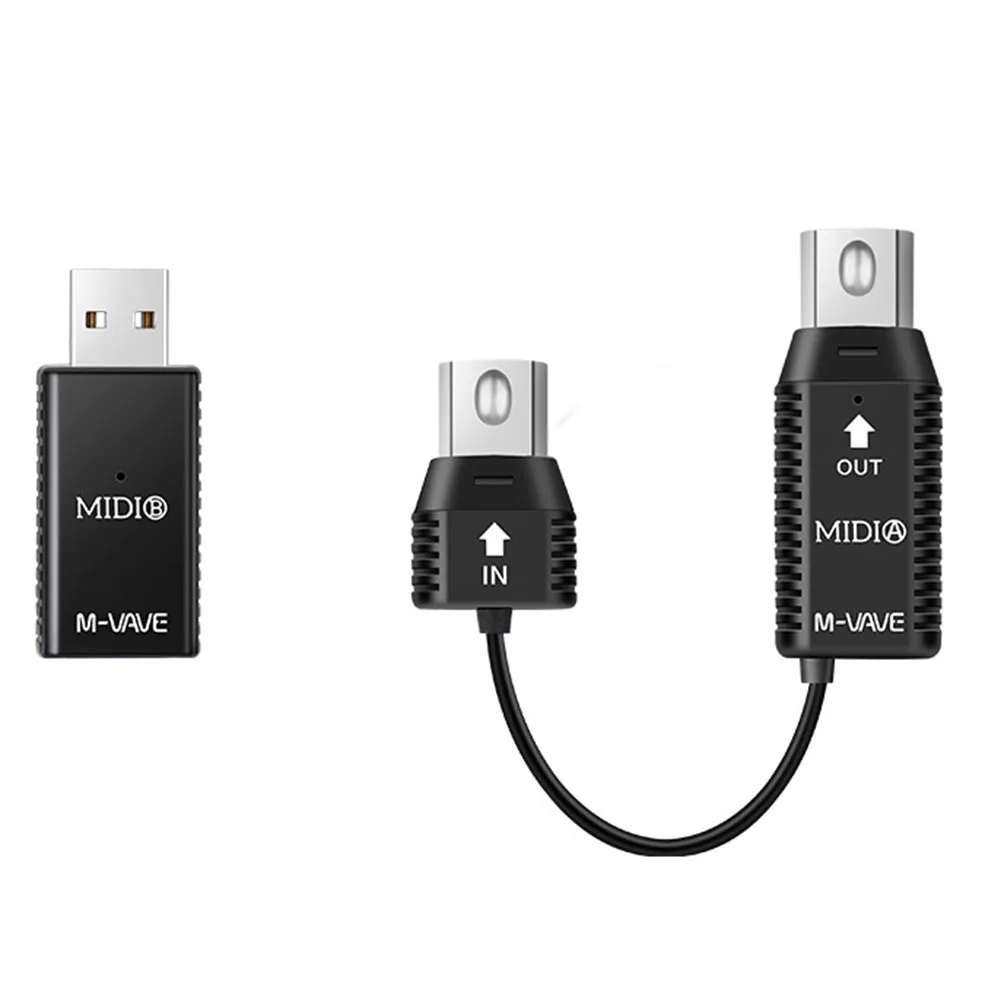 

Durable MIDI To USB Cable MIDI Controller Connector Interface Adapter MIDI Adapter System MIDI System Master Adapters