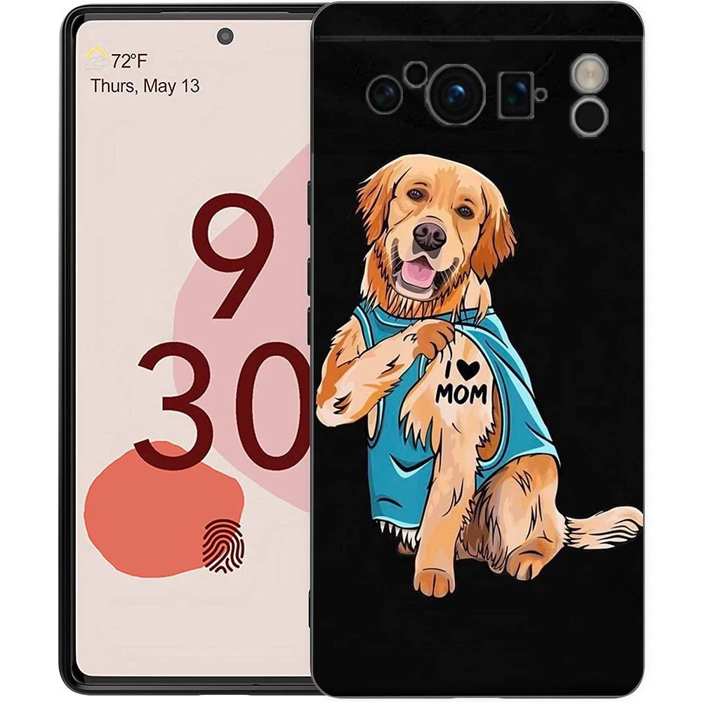 Cartoon Dogs Shockproof Silicone Phone Case Cover