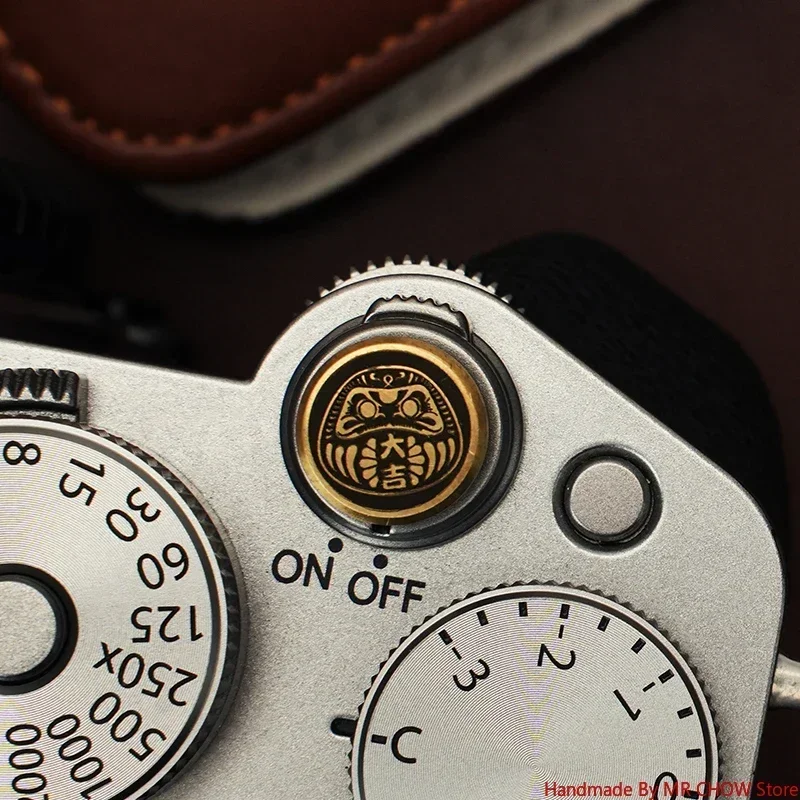 Camera Brass Shutter Release Button for Fujifilm XT5 XT20 100Vi 100V XT30 XT50 Leica Nikon camera shutter release button