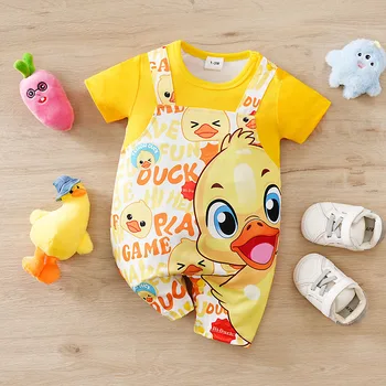 Duck Print Baby Onesie 1