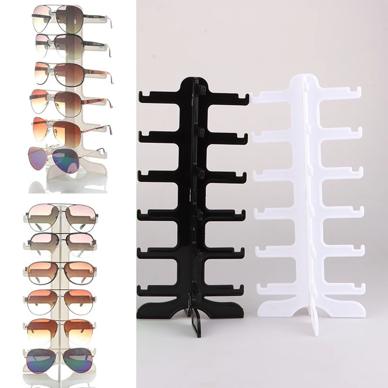 

Home Glasses Storage Holder Space Saving Shelf Innovative Sunglasses Show Rack Holders Plastic Display Stand