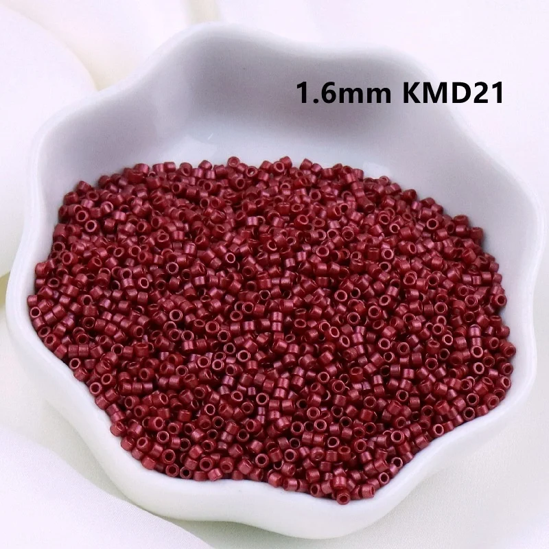 고품질 1.6mm 변색없는 무광 메탈릭 유리 구슬, 수제 DIY 구슬, 루즈 비즈