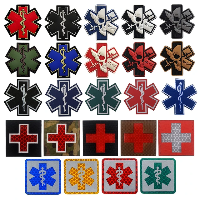 First Aid Velcro Patch - Red Cross | Mountain Man Medical