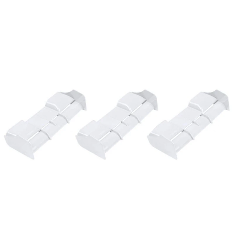 

3X 1:8 Buggy RC Cars RC Plastic Nylon Tail Wing For 1/8 Scale Nitro Electric Powered Off Road Buggytruck Remote,White