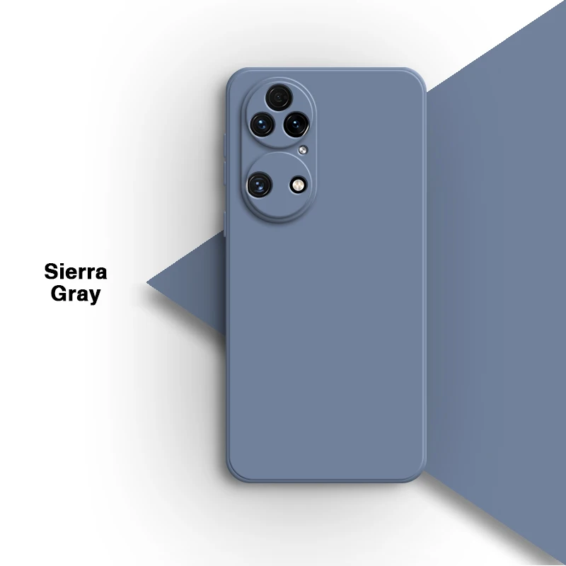Shockproof Premium Liquid Silicone Gel Phone Case - High-Quality Soft Back Cover