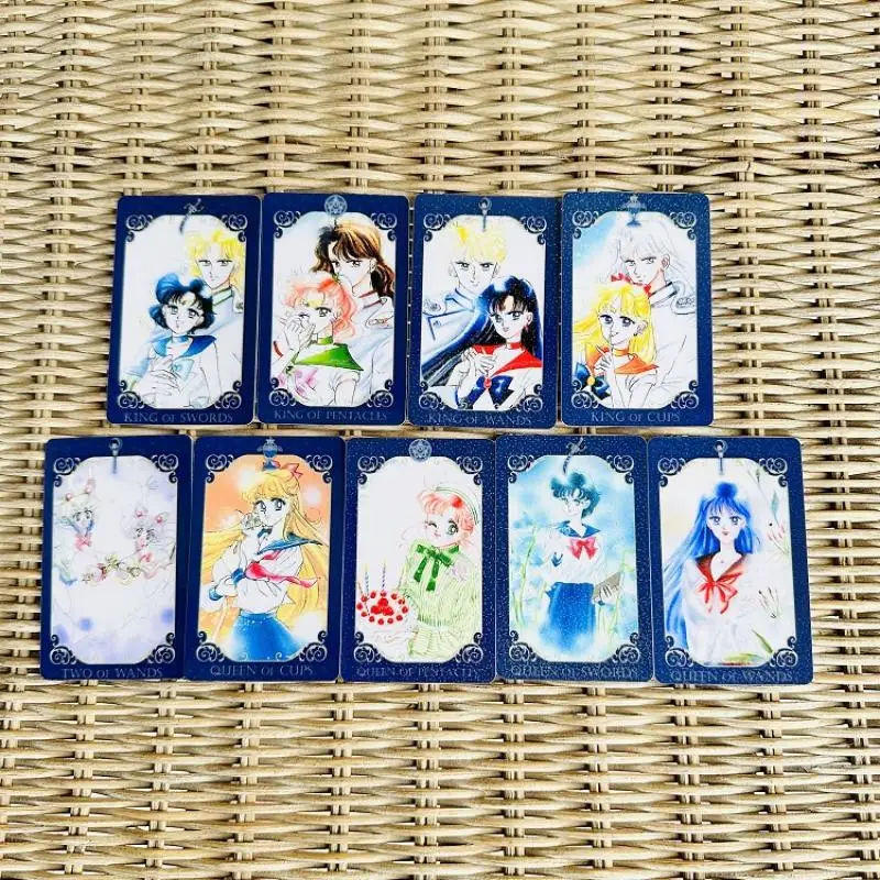 

10Pcs/set Self Made Sailor Moon Kawaii Meiou Setsuna Sailor Saturn Anime Game Characters Classic Series Collection Card Toy Gift