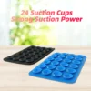 Back Sticker Suction Cup Phone Holder Silicone Cup Mat Smartphone Wall Stand for Glass Ceramic Tiles Smooth Walls Phone Stand 5