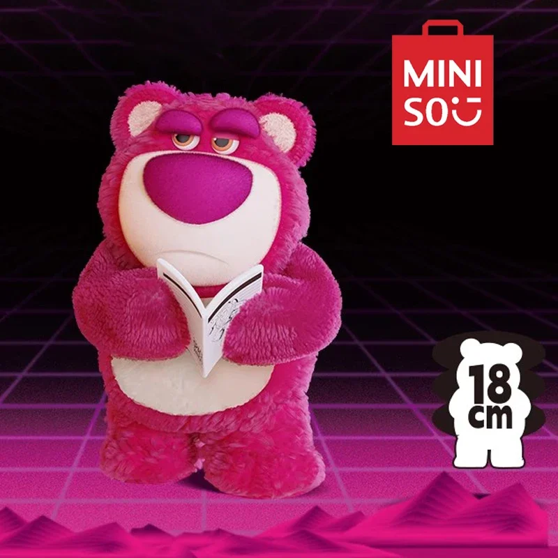 Anime Kawaii Miniso Disney Lasso Piano Segreto Tema Figura Ornamento Cartone Animato Bambola Carina Modello Decorazione Desktop Borsa Fortunata Regalo