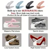 5/10Pcs Adjustable Shoe Stacker Shoe Slots Organizer Shoe Slots Space Saver Double Deck Shoe Rack Holder For Closet Organization 6