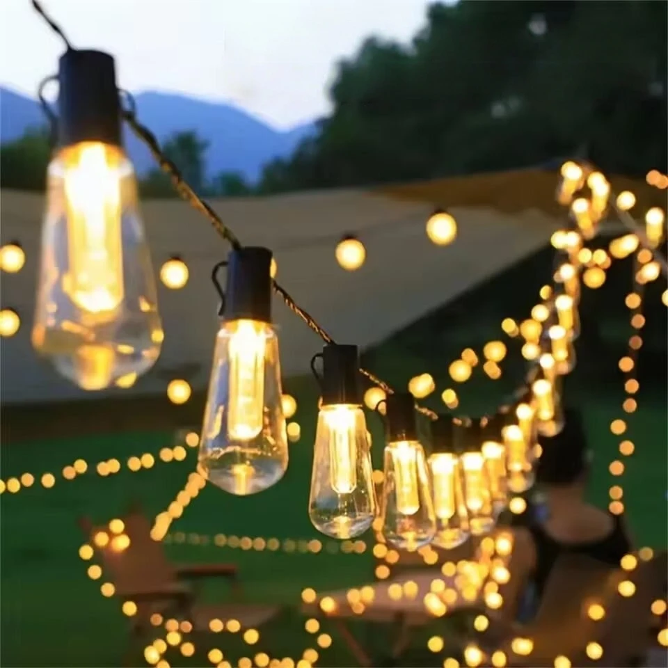 Solar Bulb String Lights 2