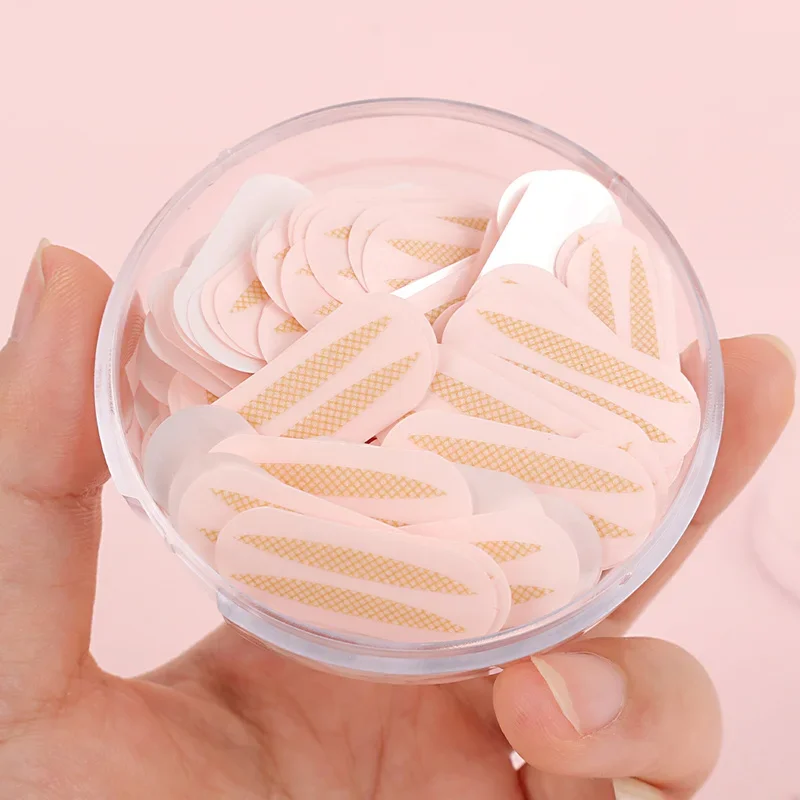Double Fold Eyelid Tape Mesh Breathable Natural Double Eyelid Tools