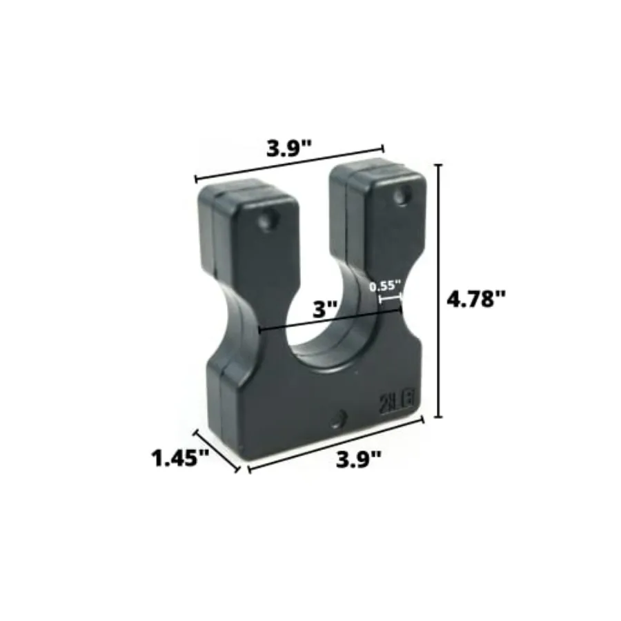 Weight Stack Adapter Plates- 2.5 Lbs Sold As 6 Pieces